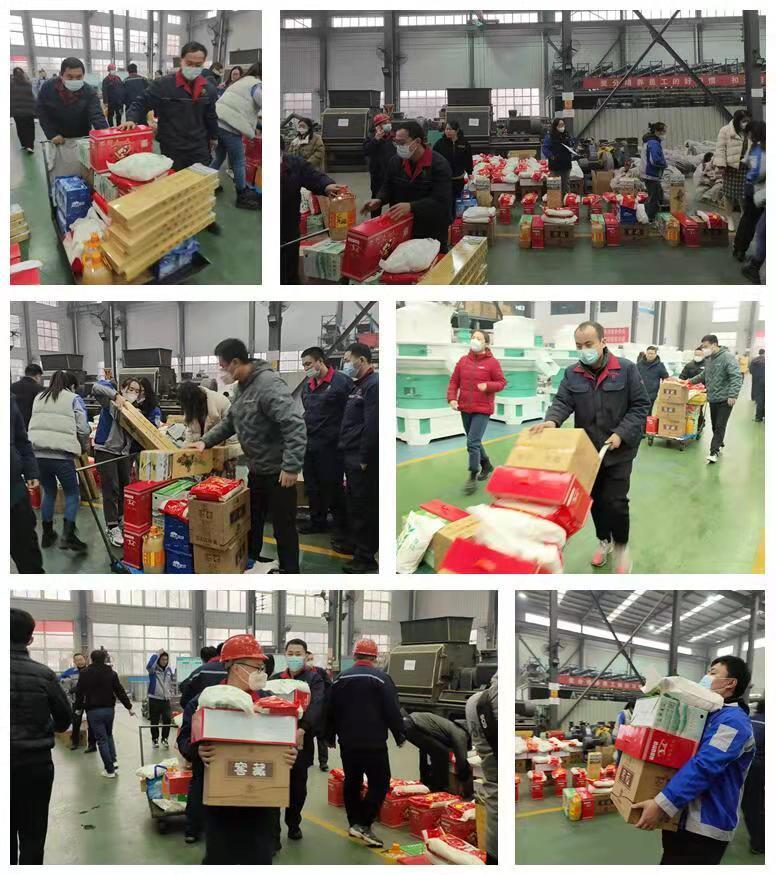 迎新春 送福利——章丘豐源機械給員工送春節福利啦 迎新春 送福利——章丘豐源機械給員工送春節福利啦